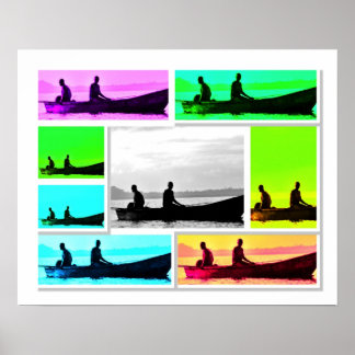 男の漁師 ポスター