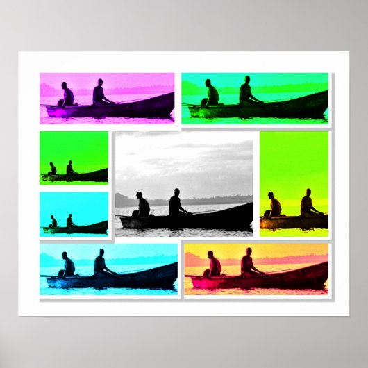 男の漁師 ポスター (正面)