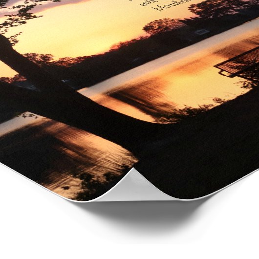 男の漁師 ポスター (角)