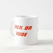 男の石 コーヒーマグカップ (正面左)