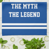 男の神話の伝説のキッチンタオルギフト男性へ キッチンタオル (折り畳み)