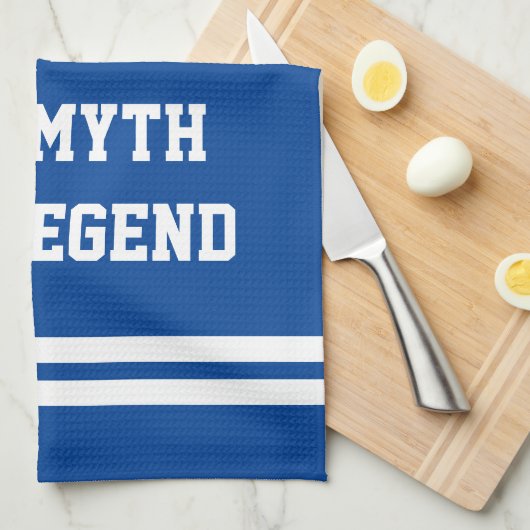 男の神話の伝説のキッチンタオルギフト男性へ キッチンタオル (四つ折り)