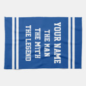 男の神話の伝説のキッチンタオルギフト男性へ キッチンタオル (横)