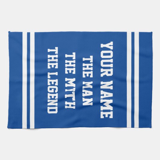 男の神話の伝説のキッチンタオルギフト男性へ キッチンタオル (横)