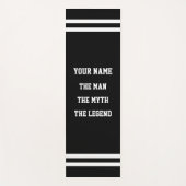 男の神話の伝説のヨガおもしろいマット男性へ ヨガマット (正面)