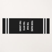 男の神話の伝説のヨガおもしろいマット男性へ ヨガマット (正面(横))