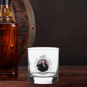 男の神話の伝説の写真の誕生日パーティー ウイスキーグラス