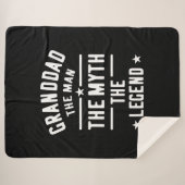 男の神話の伝説の祖父 シェルパブランケット (正面(横))