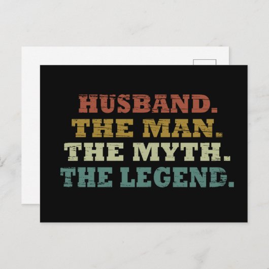 男の神話の伝説を守る シーズンポストカード (正面/裏面)