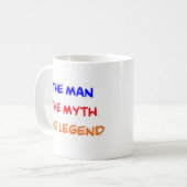 男の神話の伝説3 コーヒーマグカップ (正面左)