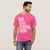 男の神話スカイダイビング伝説 Tシャツ (正面フル)