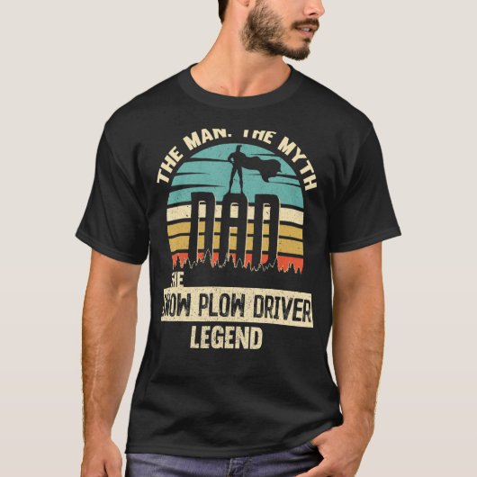男の神話レジェンドパパスノープラウドライバ Tシャツ (正面)