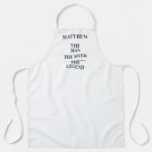 男の神話伝説の名前 エプロン (正面)