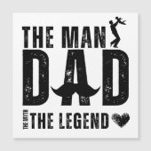 男の神話伝説 - パパ 父の日 マグネット (正面)