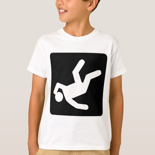 男の秋 – ブラック Tシャツ (正面)