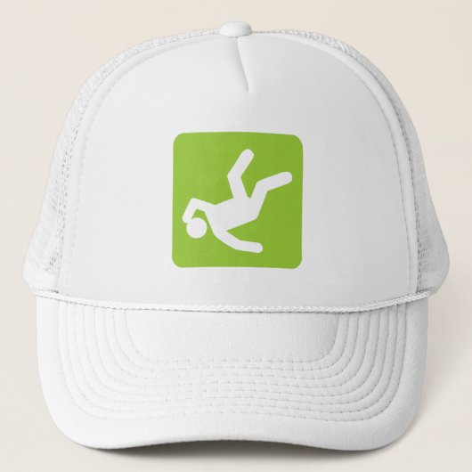 男の秋 – 火星緑 キャップ (正面)