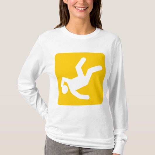 男の秋 – 琥珀 Tシャツ (正面)