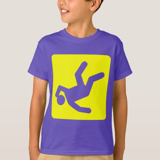 男の秋 – 黄色 Tシャツ (正面)