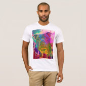 『男の肉付きのシャツ』 Tシャツ (正面フル)