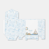 男の航海の子の赤ちゃんシャワーありがとう フェイバーボックス (折り畳みなし)