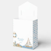 男の航海の子の赤ちゃんシャワーありがとう フェイバーボックス (オープン)