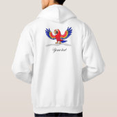 男の誓い パーカ (裏面)