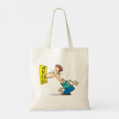 男の読眼鏡用トートバッグ トートバッグ (裏面)