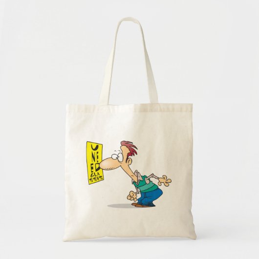 男の読眼鏡用トートバッグ トートバッグ (正面)