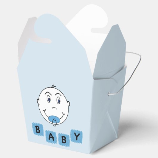 男の赤ちゃんいたずら顔 フェイバーボックス (オープン)