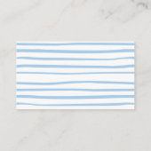 男の赤ちゃんおもちゃブックリクエストカードの挿入 エンクロージャーカード (裏面)