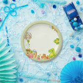 男の赤ちゃんおもちゃ誕生日パーティー ペーパープレート (パーティー)