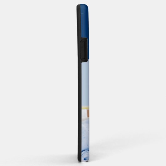 男の赤ちゃんで愛らしい言葉をパパに Case-Mate iPhoneケース (裏面/右)