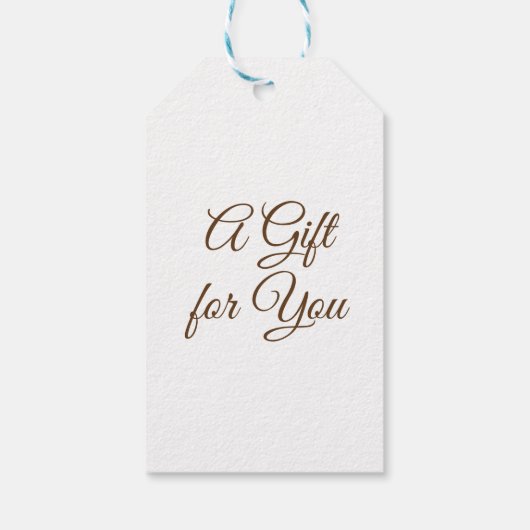 男の赤ちゃんとテディベアサンキューユーラベル ギフトタグ (裏面)