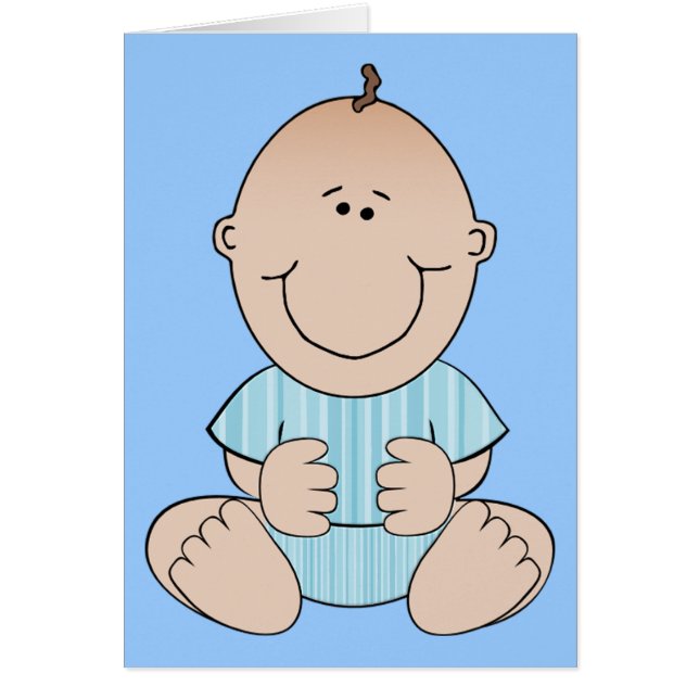 男の赤ちゃんのモデル (正面)