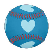 男の赤ちゃんの性別が野球をdalDesignNZで公開 野球ボール (裏面)