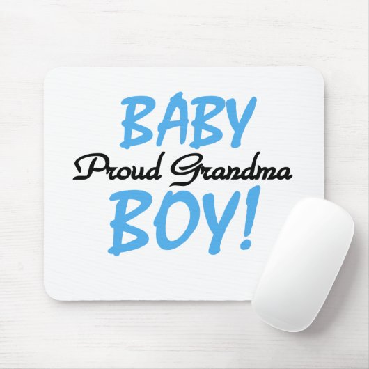 男の赤ちゃんの誇り高い祖母 マウスパッド (マウス)