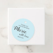 男の赤ちゃんは赤ちゃんシャワーを浴びてくれてありがとう フェイバータグ (インサイチュ)