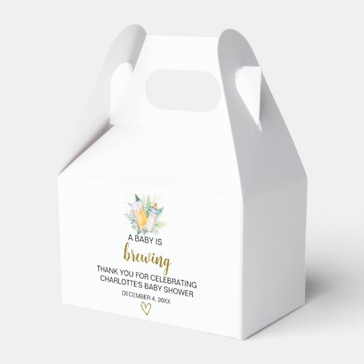 男の赤ちゃんは醸造テーマゲーブルボックス フェイバーボックス (正面サイド)