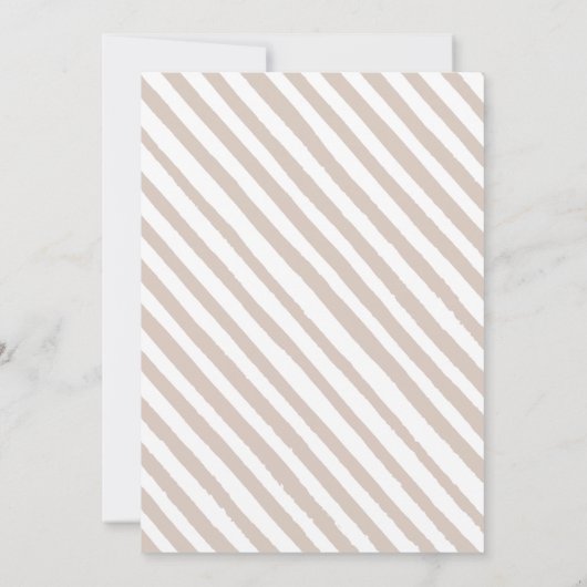 男の赤ちゃんぶら下がったの衣服の赤ちゃんシャワーの招待 招待状 (裏面)