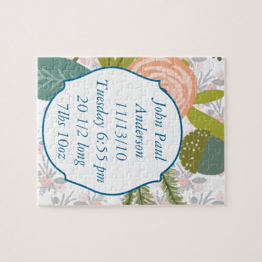 男の赤ちゃんまたは女の子の男女兼用ベビーの状態 ジグソーパズル (横)