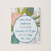 男の赤ちゃんまたは女の子の男女兼用ベビーの状態 ジグソーパズル (縦)