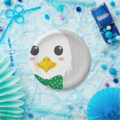 男の赤ちゃんイーグルグリーンベビーシャワー紙プレート ペーパープレート (パーティー)