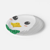 男の赤ちゃんイーグルグリーンベビーシャワー紙プレート ペーパープレート (アングル)