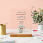 男の赤ちゃんウェルカムサイン アクリルサイン (ウェディング)