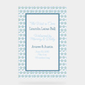 男の赤ちゃんウェルカムサイン アクリルサイン (正面)