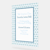 男の赤ちゃんウェルカムサイン アクリルサイン (傾斜)