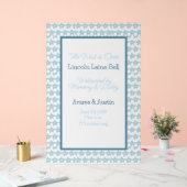 男の赤ちゃんウェルカムサイン アクリルサイン (ウェディング)