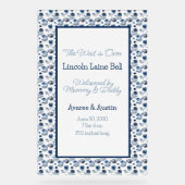 男の赤ちゃんウェルカムサイン アクリルサイン (正面)