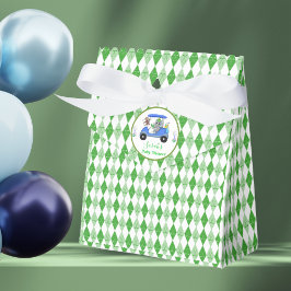 男の赤ちゃんエレファント&モンキーゴルフベビーシャワーリターン フェイバーボックス