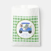 男の赤ちゃんエレファント&モンキーゴルフ フェイバーバッグ (正面)